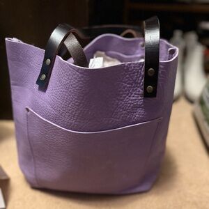 Portland Leather Large Wisteria Tote